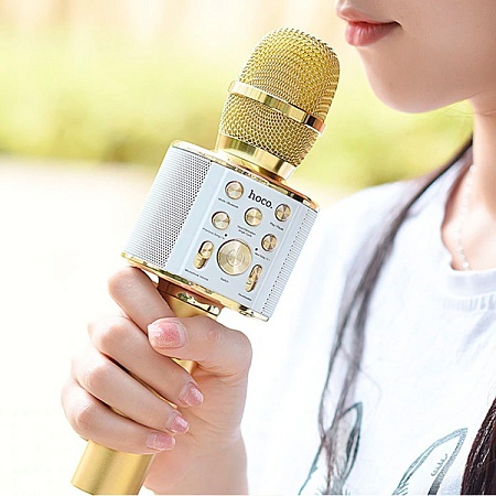 Караоке-микрофон Hoco BK3 Cool Sound